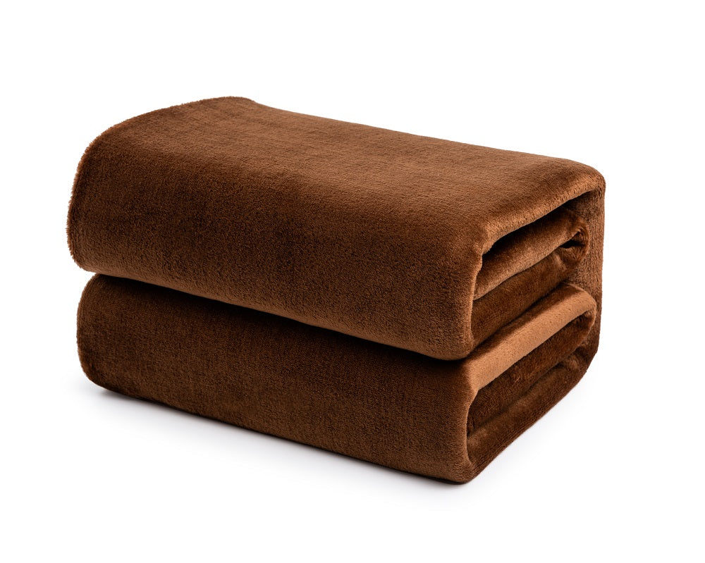 Plush Fleece Throw Blanket