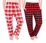 Load image into Gallery viewer, Women&#39;s Flannel Plaid Pajama Pants | 2-Pack
