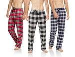 Load image into Gallery viewer, Men&#39;s Flannel Plaid Pajamas - Signature Edition | 3 Pack
