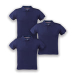 Load image into Gallery viewer, Boy&#39;s Premium Short Sleeve School Polos  | 3 Pack
