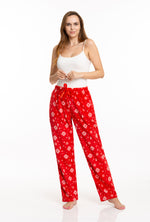 Load image into Gallery viewer, Women&#39;s Fleece Holiday Print Pajama Pants | 2 Pack
