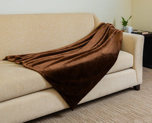 Plush Fleece Throw Blanket
