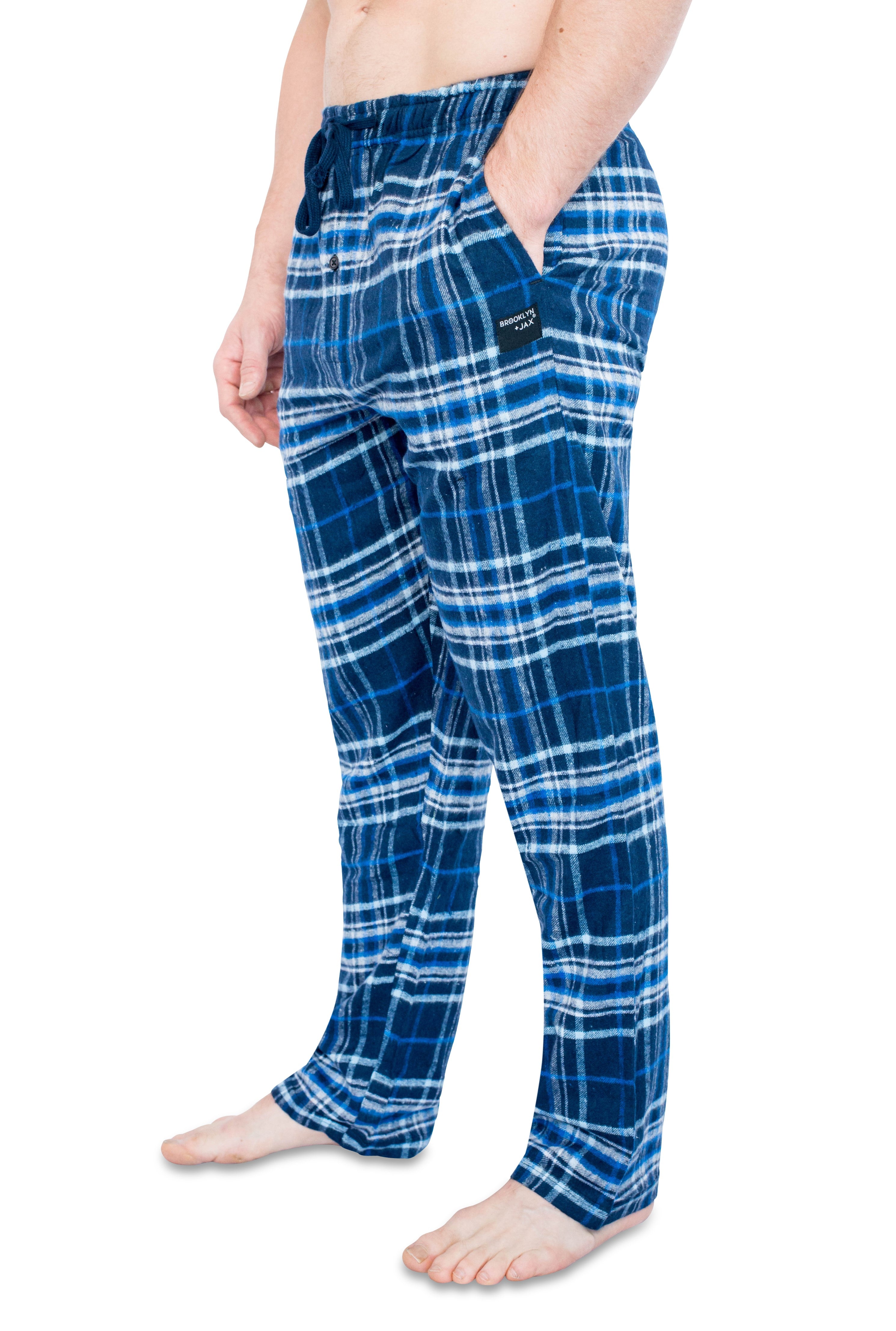 Men's Plaid Flannel Pajama Pants | 3 Pack