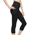 Load image into Gallery viewer, Women&#39;s High Waist Squat Proof Yoga Capri Leggings
