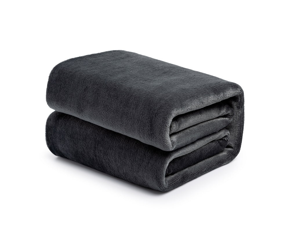 Plush Fleece Throw Blanket