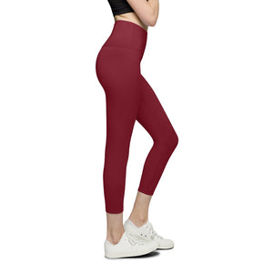 Women's High Waist Squat Proof Yoga Leggings | 25" Inseam