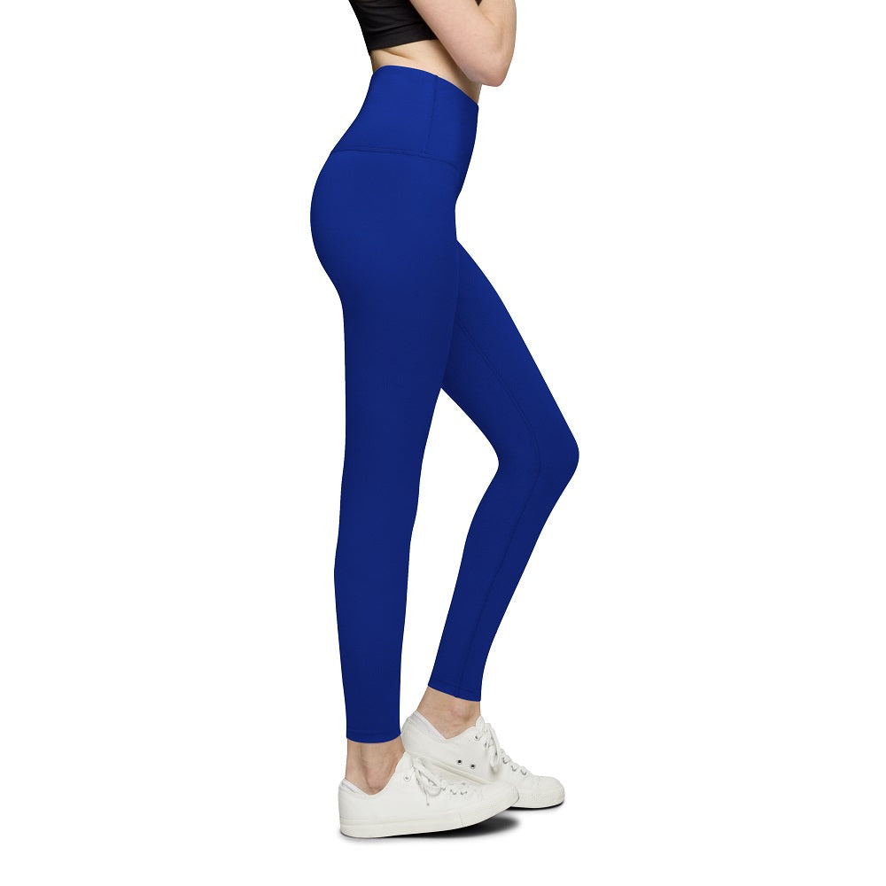 Signature Full Length Leggings - Royal Blue , High Waisted, Squat Proof, 5  Star Rated