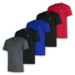 Load image into Gallery viewer, Men&#39;s Dry-Fit Active Crew Neck Compression T-Shirts | 5 Pack
