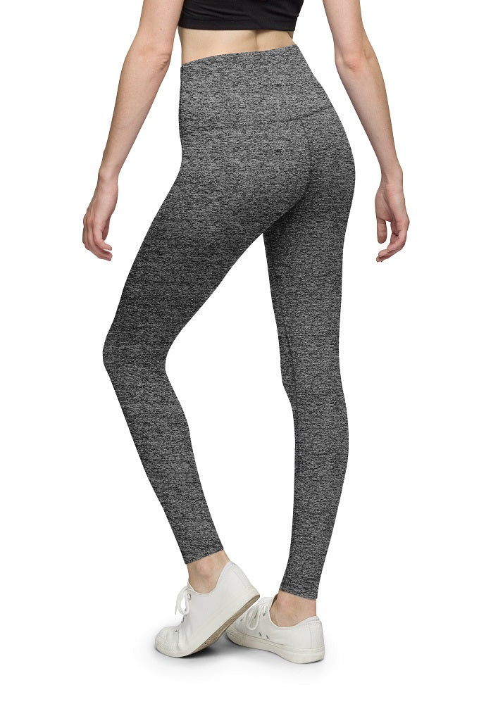 Super Soft Yoga Leggings - Medium Grey Marl, Women's Leggings
