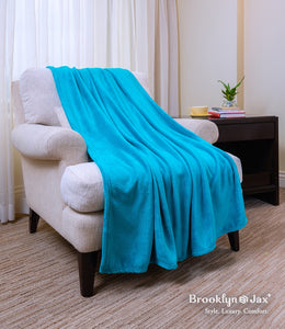 Plush Fleece Throw Blanket