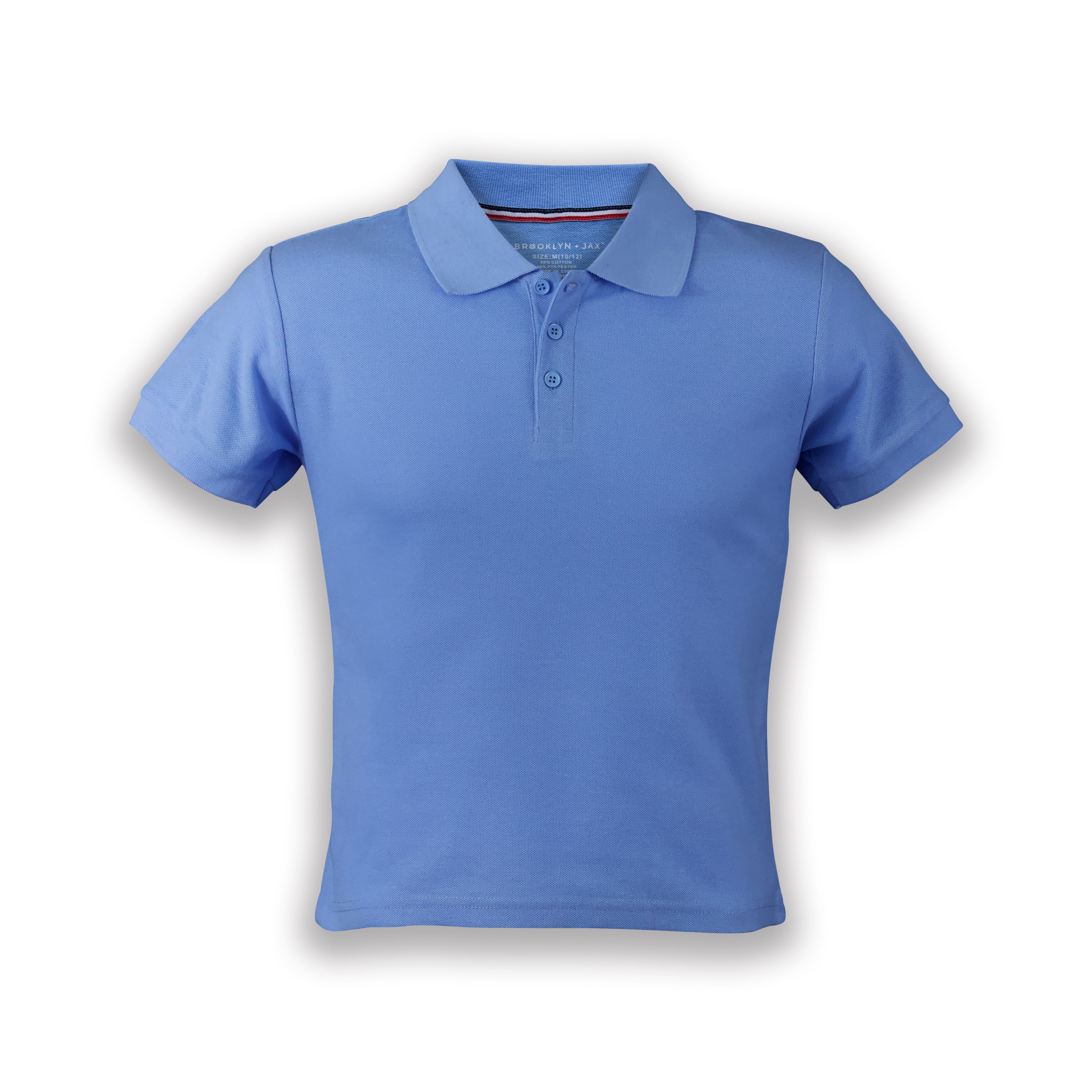 3-Pack Boys School Uniform Short Sleeve Pique Polo Shirts Summer