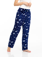 Load image into Gallery viewer, Women&#39;s Fleece Holiday Print Pajama Pants | 2 Pack
