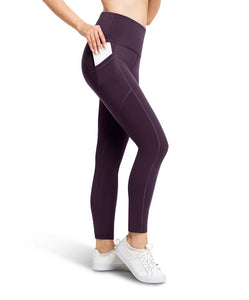 Women's High Waist Squat Proof Yoga Leggings w/ 3 Pockets | 28" Inseam