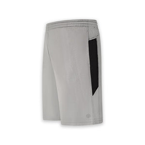 boys athletic polyetser basketball shorts with adjustable waistband
