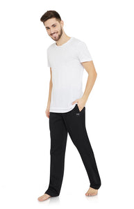 Men's Cotton Blend Sleep Pajama Pants, Bottoms with Pocket - BROOKLYN + JAX