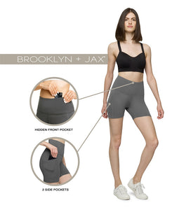 Women's High Waist Squat Proof Yoga Shorts