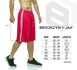 Men's Premium Dry Fit Active Shorts - Basketball Edition | 5 Pack