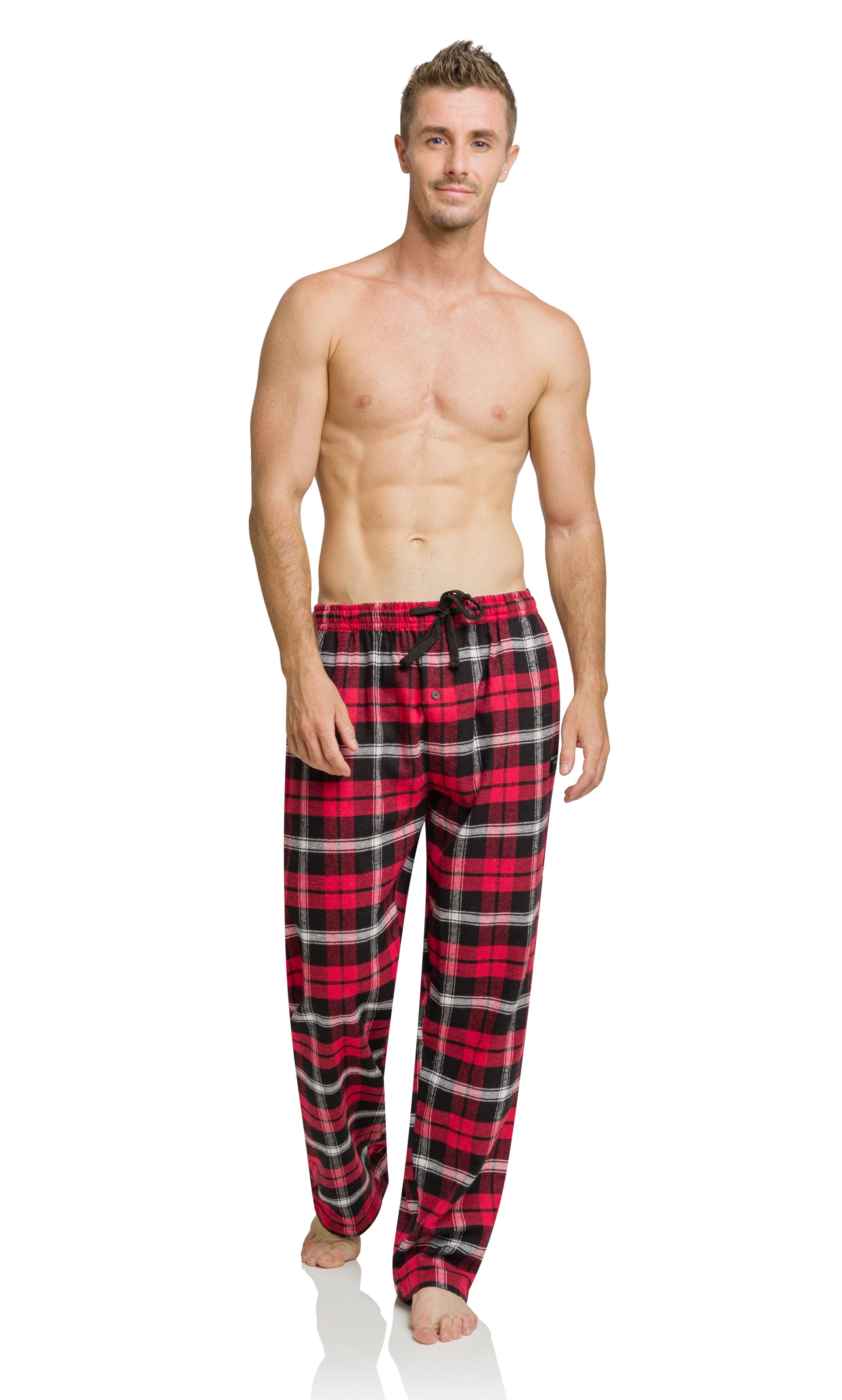 Men's Flannel Plaid Pajamas - Signature Edition