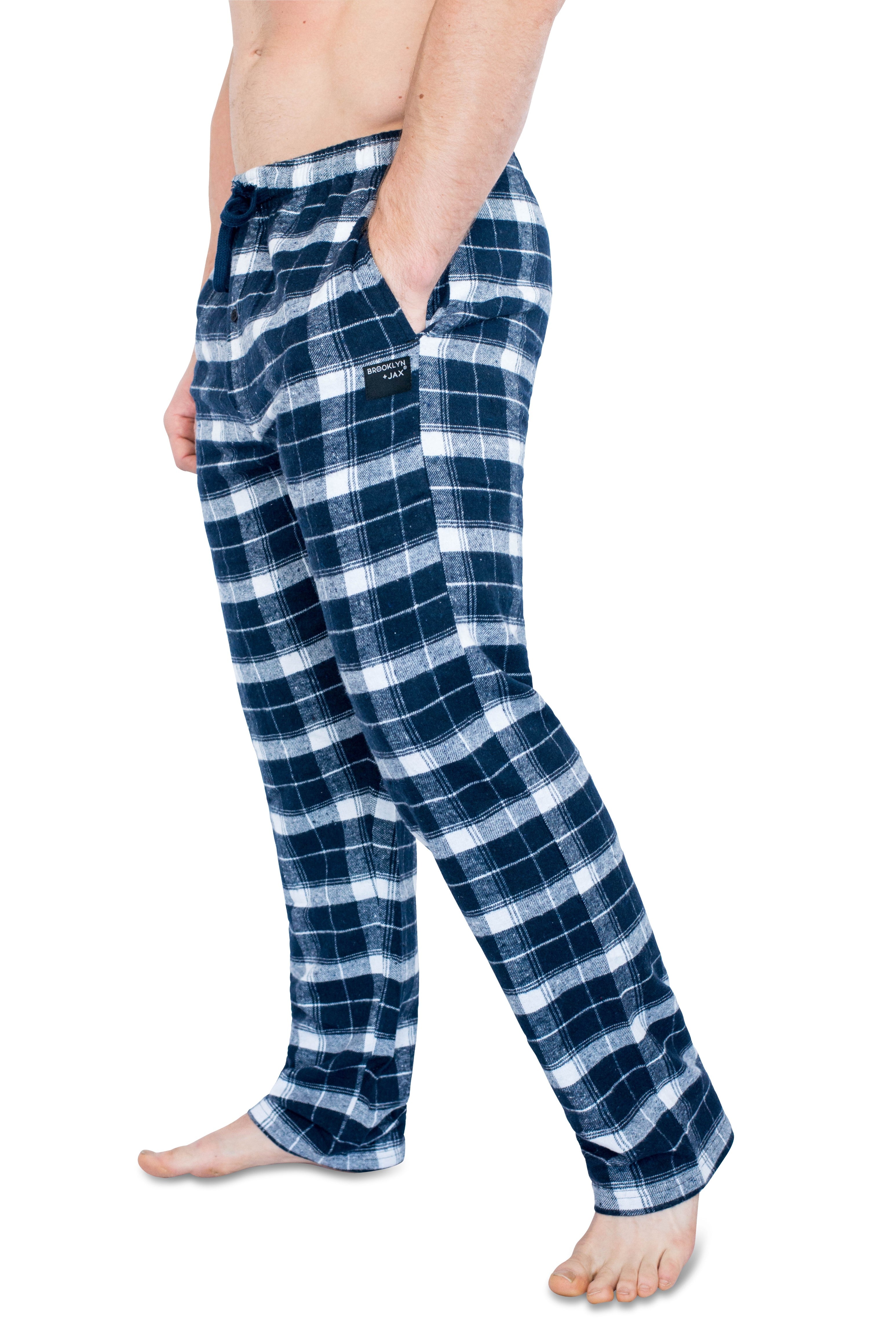 Men's Plaid Flannel Pajama Pants | 3 Pack