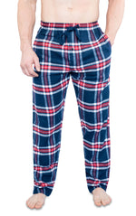 Load image into Gallery viewer, 3 Pack Mens Ultra Soft Bottoms, Flannel Pajama (PJs), Lounge, Sleep Pants Assorted Various Plaids - BROOKLYN + JAX
